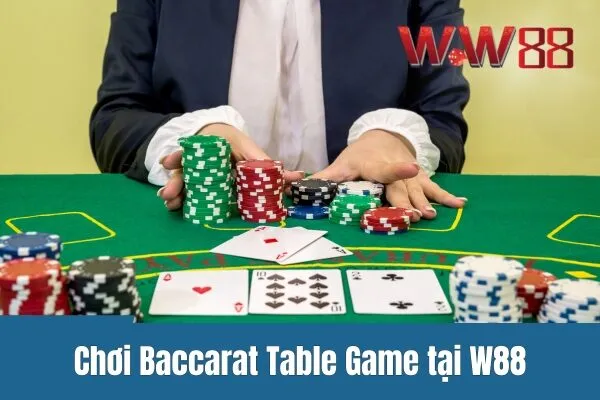 Bí quyết thắng lớn khi chơi Baccarat Table Game